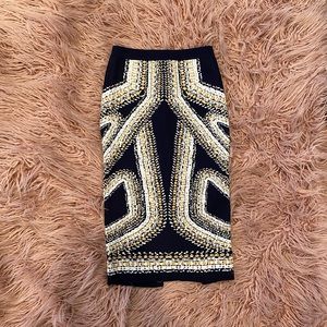 Bandage pencil skirt